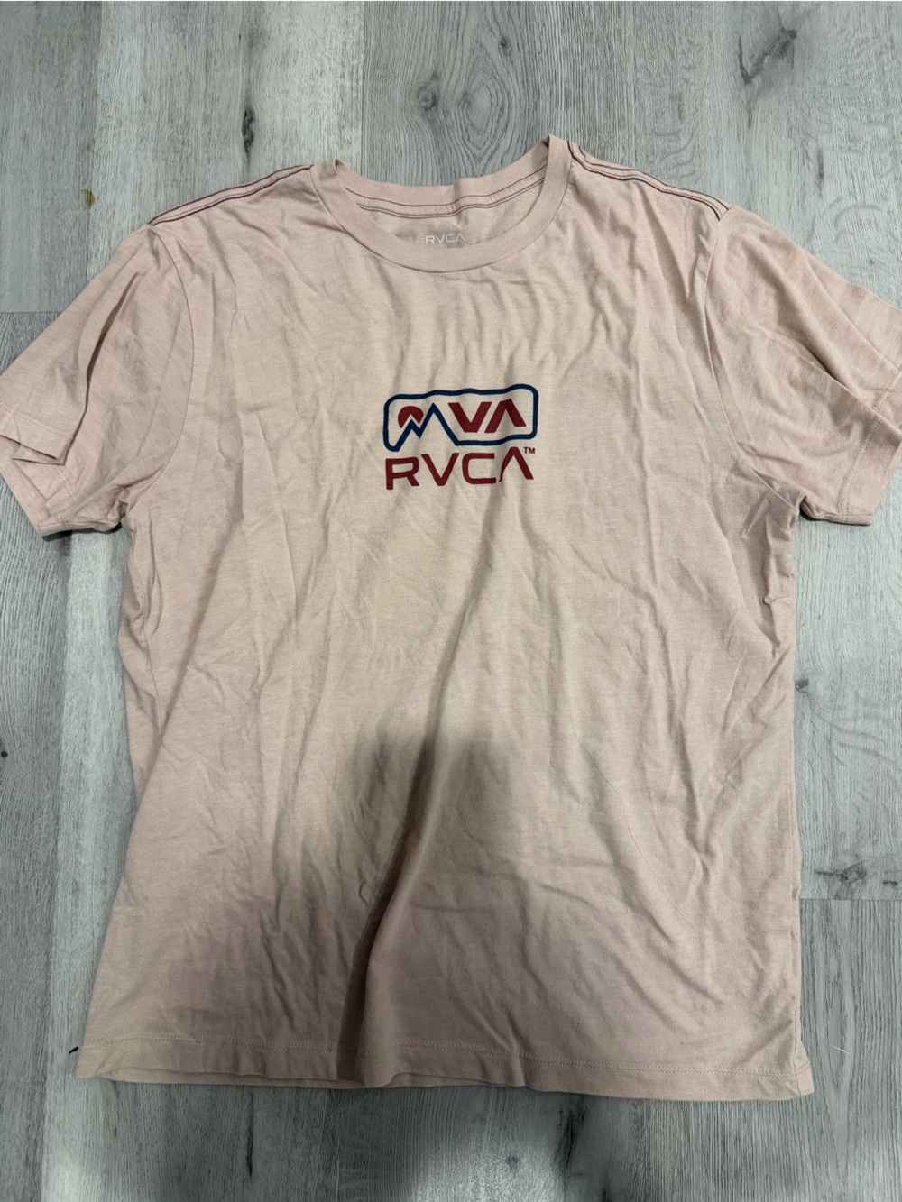 RVCA mens Short Sleeve Logo Tee lot x3